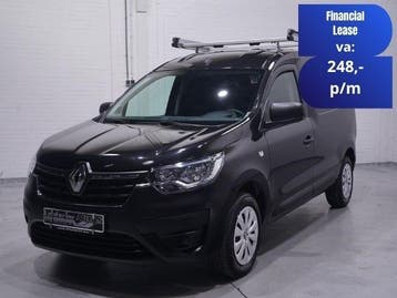 Renault Express Kangoo 1.3 TCe 102 pk Benzine Airco, Trekhaa, Stof, Gebruikt, Euro 6, Renault