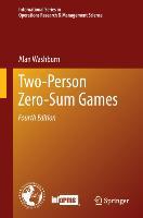 Two Person Zero Sum Games 9781461490494, Boeken, Zo goed als nieuw
