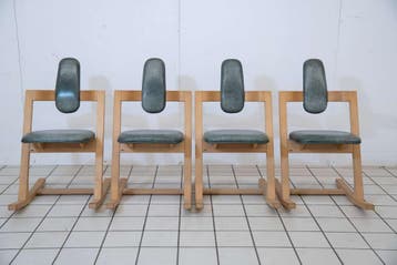 (4) Vintage Stokke Varier Pendulum Stoelen, Huis en Inrichting, Stoelen, Ophalen of Verzenden, Nieuw