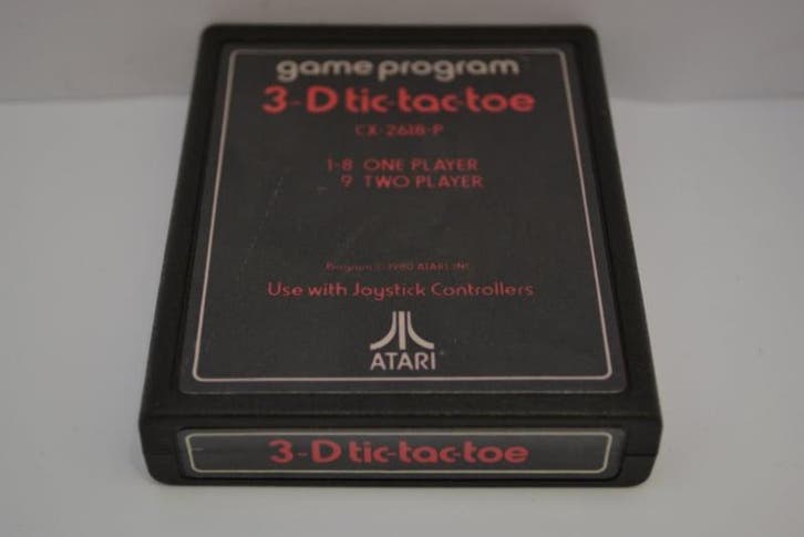 3-D Tic-Tac-Toe (ATARI), Spelcomputers en Games, Games | Atari, Zo goed als nieuw, Verzenden