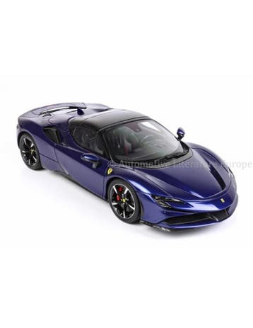 2020 FERRARI SF90 SPIDER BLU ELETTRICO METALL. BBR, Hobby en Vrije tijd, Nieuw