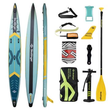 Skatinger Fast Ray 21 14*21*6 (Racing) SUP Board, Watersport en Boten, Ophalen of Verzenden, Nieuw