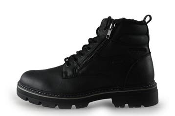 S.oliver Veterboots in maat 41 Zwart, Verzenden, Zwart, Boots, Zo goed als nieuw