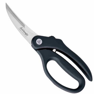 Triangle Gevogelteschaar – 10 cm – RVS met Zwart Polyami, Ophalen of Verzenden, Nieuw