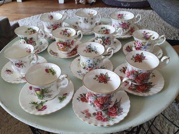Royal Albert - Tafelservies (12) - Porselein - Thee en