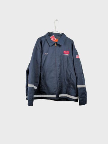 Cintas Outdoorjas Heren maat XL Marineblauw Vintage, Kleding | Heren, Cintas, Blauw, Maat 56/58 (XL), Ophalen of Verzenden