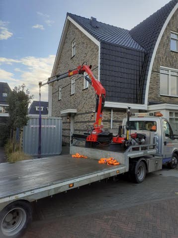 Zeecontainer 10ft huren aan huis, Verzenden