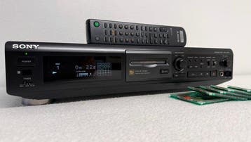 Sony - MDS-JE510 + 5 Maxell PRO 80min MD Minidisc deck, Nieuw
