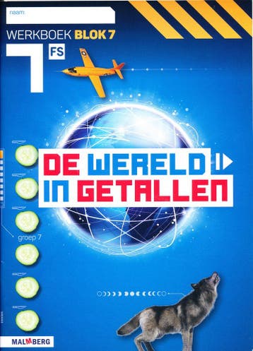 De wereld in Getallen versie 5 Werkboek Blok 7 groep 7 FS (p, Boeken, Schoolboeken, Verzenden, Nieuw