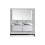 Badkamermeubel Banjo Wit op Wit 150CM (Badkamermeubels), Ophalen of Verzenden, Nieuw