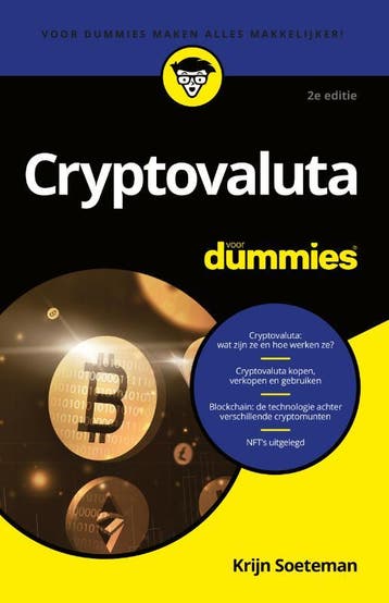 Cryptovaluta Voor Dummies | Krijn Soeteman | Nieuw, Ophalen of Verzenden, Nieuw, Krijn Soeteman