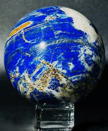 Grote lapis lazuli kristallen bol – Natuurlijke kunst met