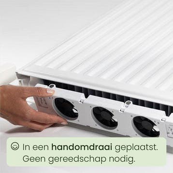 2dekans | SpeedComfort Radiator Ventilator Mono Set -, Ophalen of Verzenden, Zo goed als nieuw