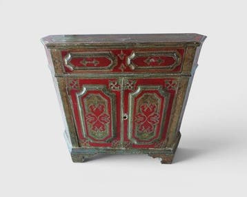 Kast - Verguld hout - antieke commode