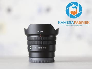 Sony E 10-20mm f/4.0 G PZ - Als nieuw in doos!, Sony E-mount, Sony, Nieuw, Groothoeklens