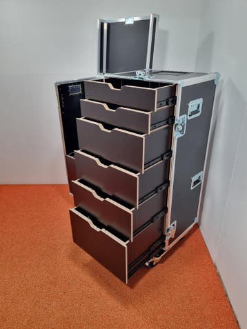 Flightcase Tour Production lade en statieven combi set, Nieuw