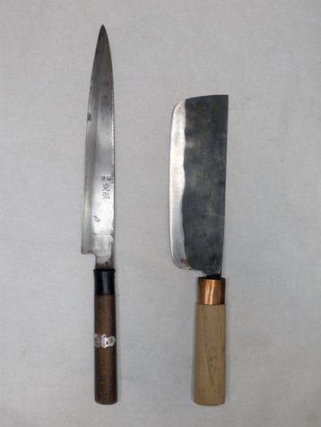 Keukenmes - Staal, Hout - Japan - Gemaakt in Japan,