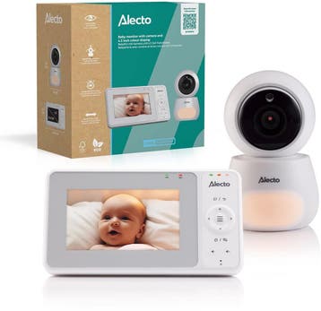 Alecto Babyfoon met Camera - DVM2043 - 4.3 inch Scherm - Op, Verzenden, Zo goed als nieuw