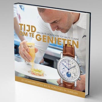 Kookboek Tijd om te Genieten - 25 sterrenchefs 9789090413778, Verzenden, Zo goed als nieuw, Sandor van Es