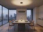 Veiling - Hanglamp Zwart 60cm 40W LED CCT 3 Kleur & 3 Stappe, Nieuw