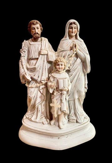 Beeldje - Heilige Familie - 30 cm - Porselein