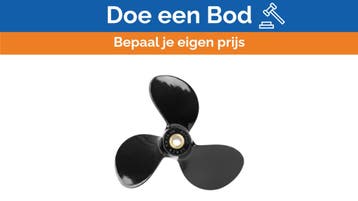 Bieden: Michigan Match 3-Blade Aluminum Boat Propeller 9 x, Ophalen of Verzenden, Nieuw