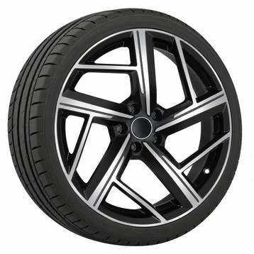 Audi A4 (B9) all-seasonset - zwart gepolijst (stijl 8), Ophalen of Verzenden, Nieuw