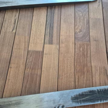 Thermo Frake Dubbel Rhombus 5900x140x18mm | MEGA ACTIE, Ophalen of Verzenden, Nieuw, Hout, Minder dan 20 mm