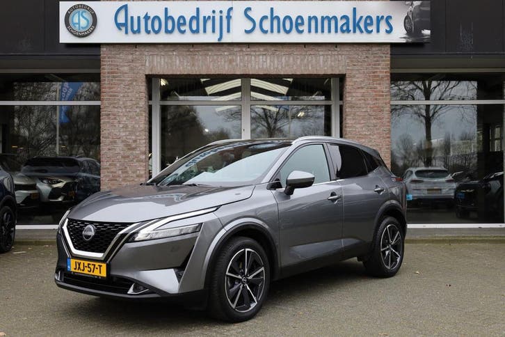 Zakelijke Lease |  Nissan QASHQAI 1.3 MHEV Xtronic Tekna Plu, Auto's, Nissan, Lease, Zwart, Automaat, SUV of Terreinwagen, Overige kleuren