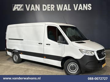 Mercedes-Benz Sprinter | 316 CDI 164pk 3500kg Trekhaak L2H1, Auto's, Gebruikt, Euro 6, Wit, Mercedes-Benz