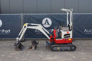 Veiling: Minigraver Takeuchi TB210R Diesel 8.8kW 2025, Ophalen, Graafmachine