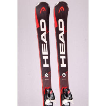 163 skis HEAD SUPERSHAPE I.RALLY SW, graphene, KERS, WC san, Verzenden, Gebruikt, Head