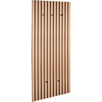 Kapstok - Trion Geve - Wandgarderobe - 50x125cm - Eiken -, Ophalen of Verzenden, Nieuw