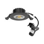 LED inbouwspot HUGO 6W dimbaar IP65 met CCT-switch - Zwart, Ophalen of Verzenden, Nieuw