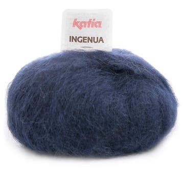 Katia Ingenua - 05 donkerblauw - Mohair Garen, Ophalen of Verzenden, Nieuw
