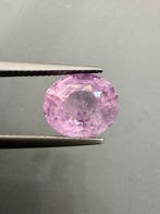 1 pcs Roze, Oranje Saffier - 5.55 ct - Asian Institute of, Nieuw