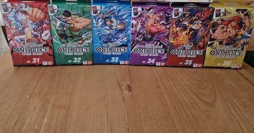 Bandai - 6 Box - One Piece Card Game Starter Decks, Nieuw