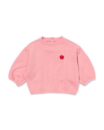HEMA Babytrui sweatstof appel roze, Verzenden, Nieuw