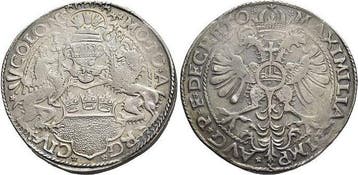 Taler, daalder 1568 Koeln-freie Reichsstadt, Verzenden