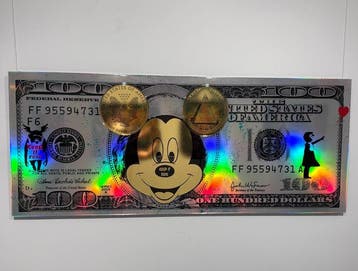 Van Apple - Banksy Mouse - XXL Masterpiece