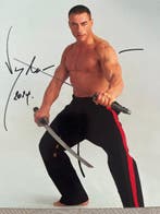 Jean Claude van Damme - Photographie signée JCVD Jean Claude, Nieuw