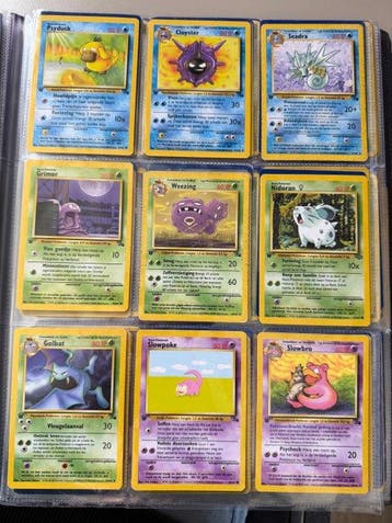 Pokémon - 13 Mixed collection - WOTC - Fossil, Nieuw