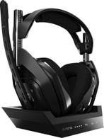 ASTRO A50 Wireless Headset + Base Station - Zwart (PC & PS4), Ophalen of Verzenden, Zo goed als nieuw