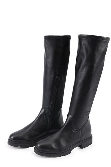 Omoda Laarzen in maat 41 Zwart, Kleding | Dames, Hoge laarzen, Verzenden, Zwart, Omoda