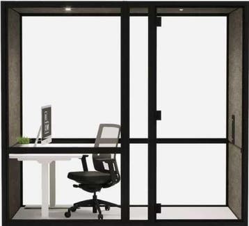 BOW Two | 248x128cm | Akoestische cabine leasen v.a. € 173,-, Nieuw in verpakking