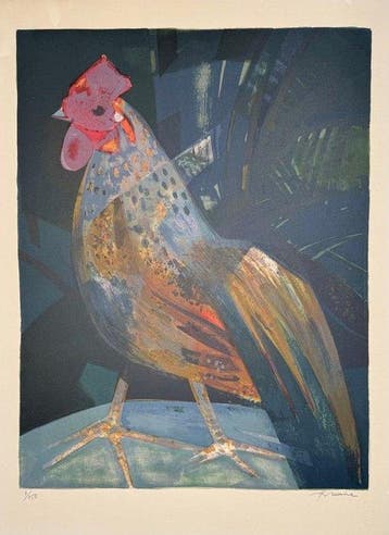 Camille Hilaire (1916-2004) - Le Coq (Le Coq Hardi,