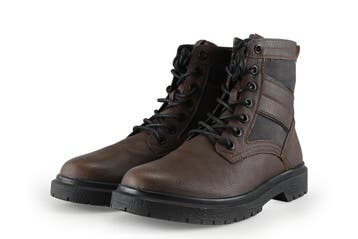 Bullboxer Veterboots in maat 44 Bruin, Bruin, Verzenden, Boots, Zo goed als nieuw
