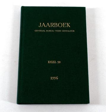 Jaarboek Centraal Bureau Voor Genealogie Deel 50 1996, Verzenden, Gelezen