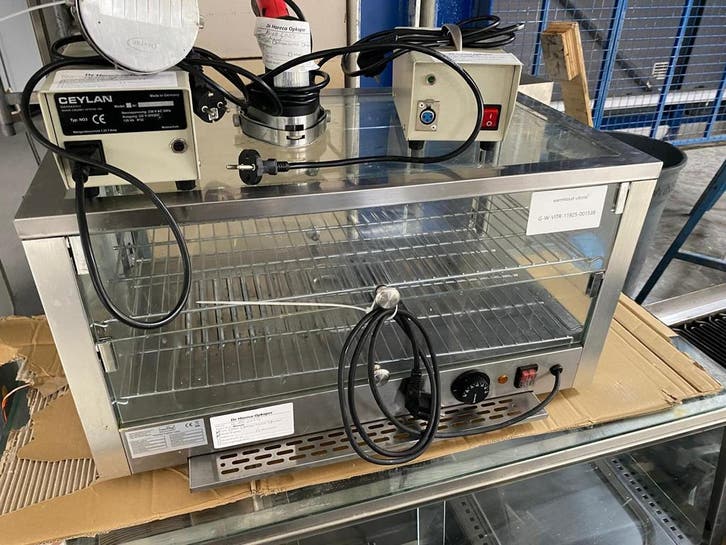 opzet warmhoud vitrine - 40x70x37,5 lxbxh, Zakelijke goederen, Horeca | Keukenapparatuur, Ophalen of Verzenden