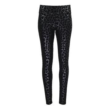 Frogbox • zwarte hartjes legging • 36, Princess goes Hollywood, Verzenden, Zwart, Nieuw